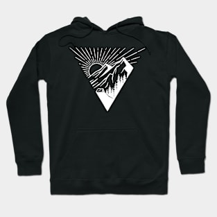 Sunrise Camping - White Version Hoodie